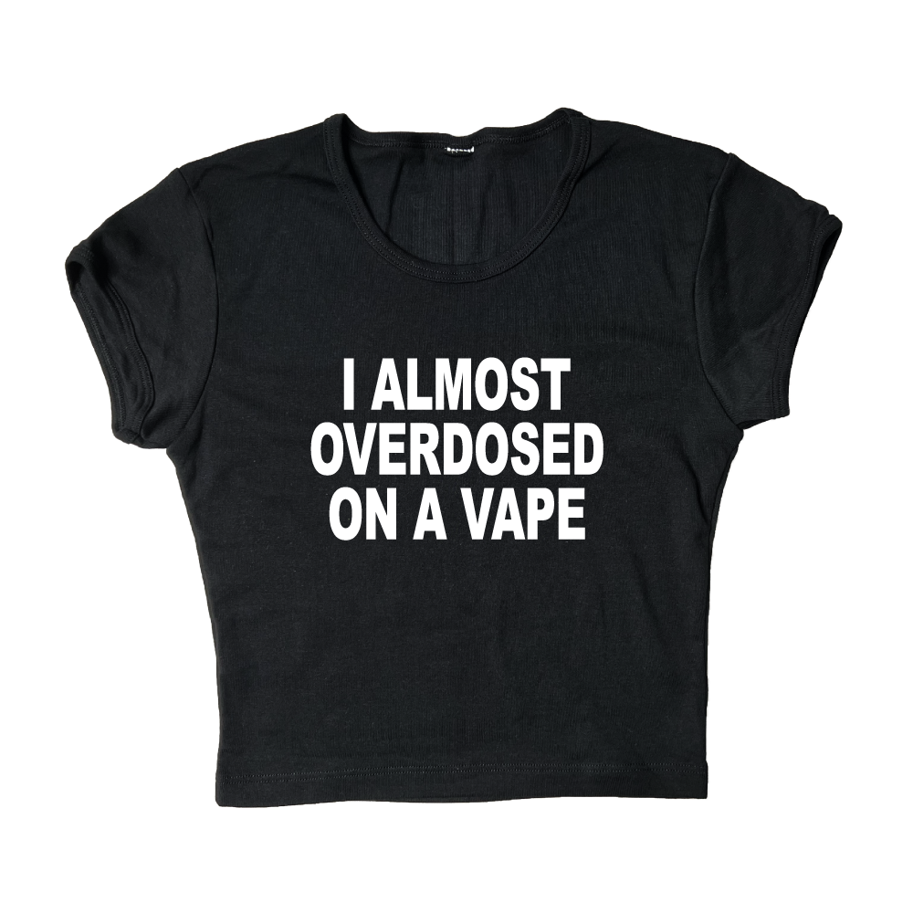I Almost Overdosed On A Vape Crop Top