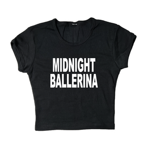 Midnight Ballerina Crop Top