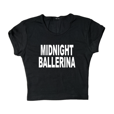 Midnight Ballerina Crop Top